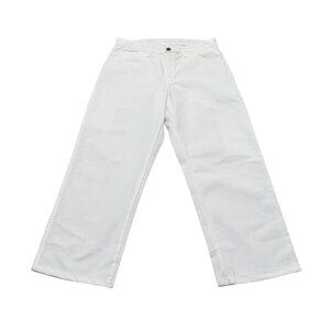 Vintage Dickies White Work Pants 32x26 Y2K Carpenter Style Cotton